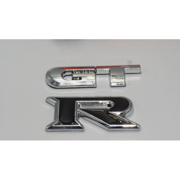 Nissan GTR Bagaj 3M 3D Krom Metal Logo Amblem - 3
