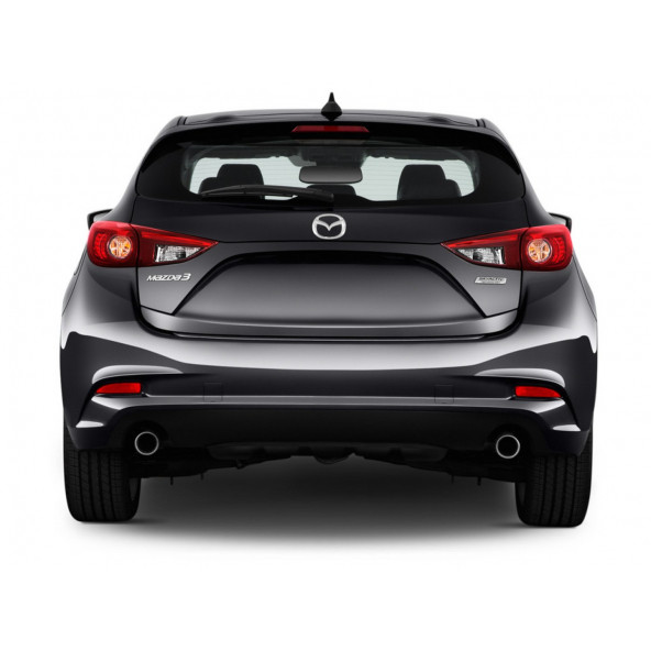 Mazda 3 Yeni Nesil Krom ABS 3M Bagaj Yazı Logo - 7
