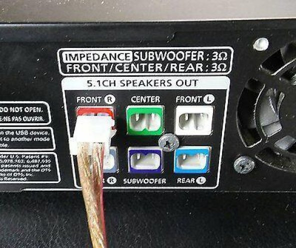 Sony ve Samsung DVD/BluRay Hoparlör Kablosu 18 Metre Siyah - Resim 3