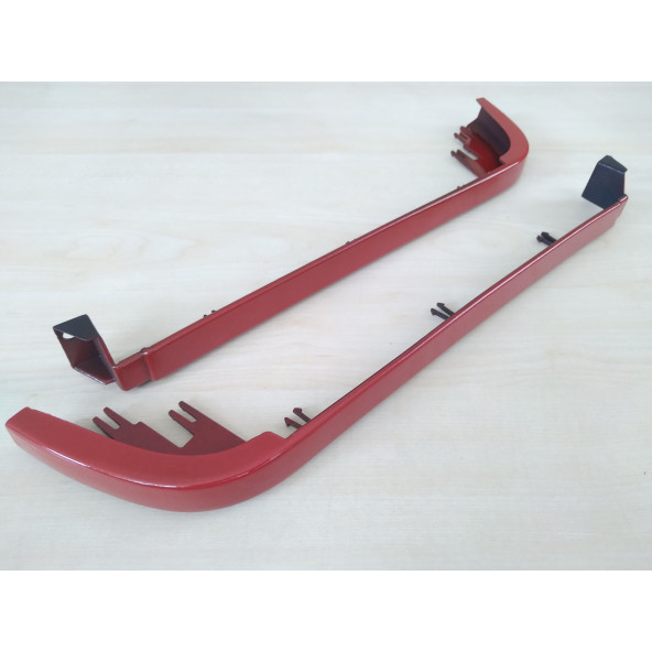 TOFAŞ DOĞAN SLX FAR ALT ÇITASI TAKIM ALEV KIRMIZI (SAĞ SOL - 1.KALİTE) FAR ALT KAŞI, FAR KAŞI, FAR ÇITASI