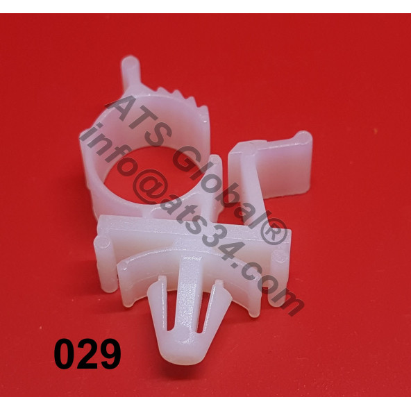Dübelli Kablo Klips DKT029 100 Adet