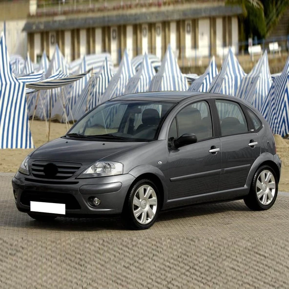 Citroen C3 2002-2009 Sol Dikiz Aynası Camı Elektrikli Isıtmalı 8151GE - 2