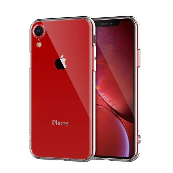 Apple iPhone XR Kılıf Şarj Tıpalı Silikon Kılıf Kamera Korumalı - 7
