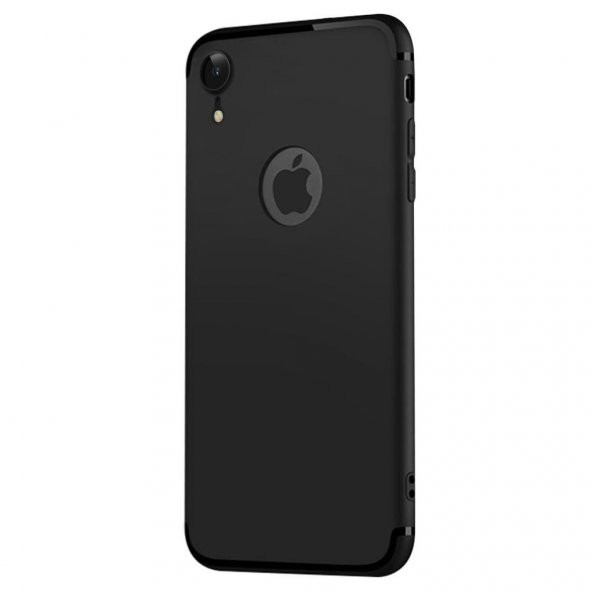 Apple iPhone XR Kılıf Şarj Tıpalı Silikon Kılıf Kamera Korumalı - 8