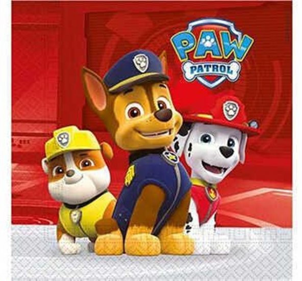 PAW PATROL PEÇETE 20Lİ KIRMIZI