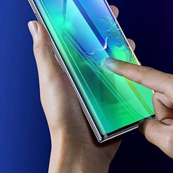 Samsung Galaxy Note 10 Plus Polymer Nano Tam Kapatan Ekran Koruyucu - 3