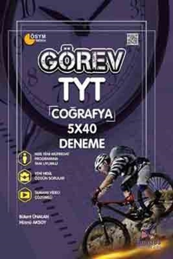 TYT Coğrafya Görev 5x40 Deneme