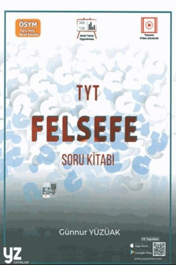 YKS TYT Felsefe Soru Kitabı