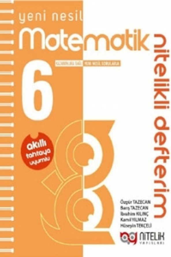 6. Sınıf Matematik Nitelikli Defterim