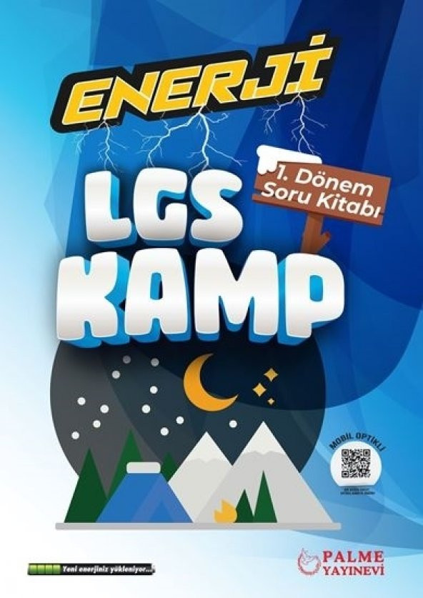 Palme Yayınevi Enerji LGS Kamp 1. Dönem Soru Kitabı