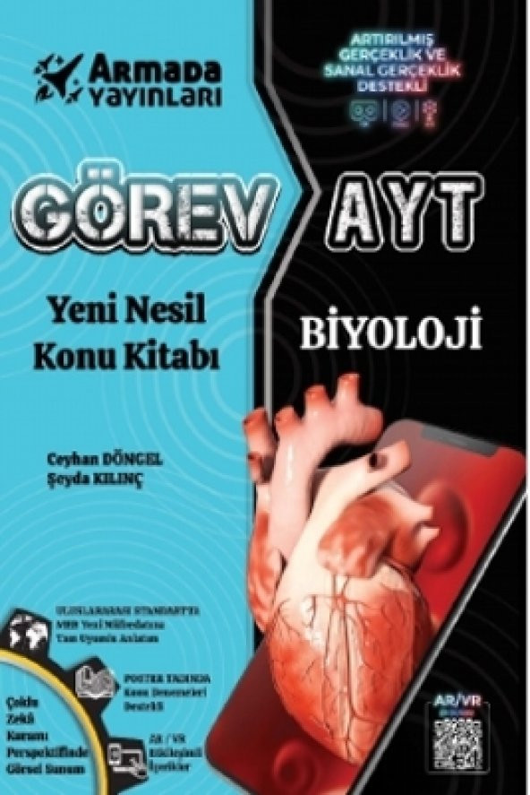 Armada Yayınları AYT Görev Biyoloji Yeni Nesil Konu Kitabı