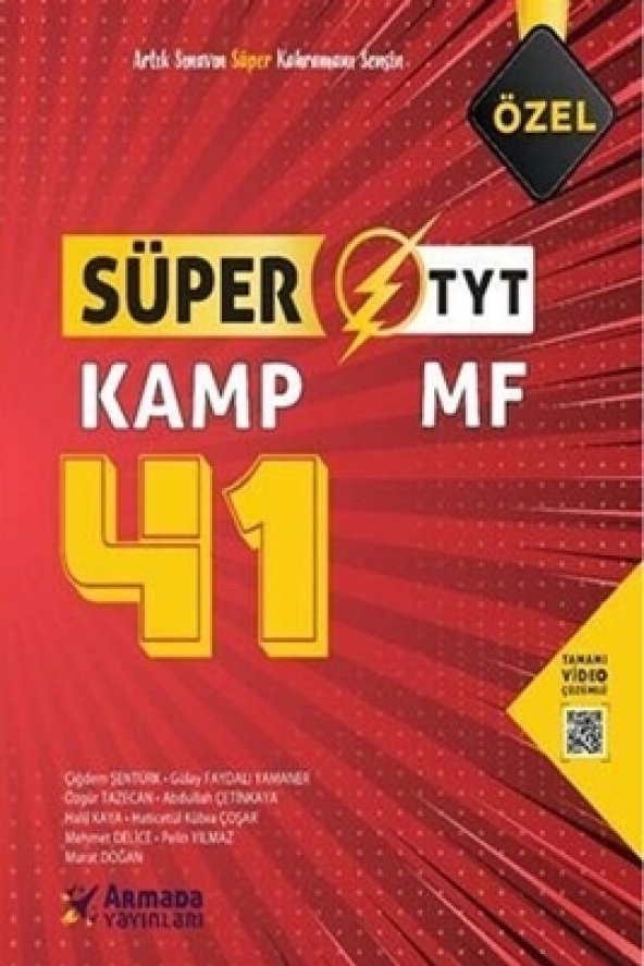 Süper Kamp TYT MF 41 Sayısal Soru Kitabı