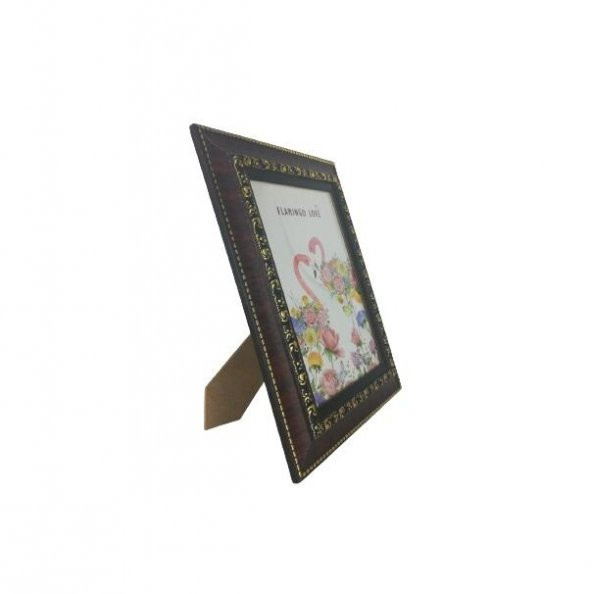 Kosova KOS CRV-0207 Lüx Çerçeve Altın-Bordo 15X20 - 2