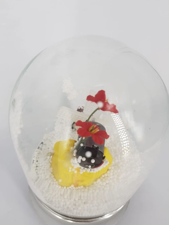 Sağlam SAĞ 068 Küre Fanus Kartanesi Müzikli - 5