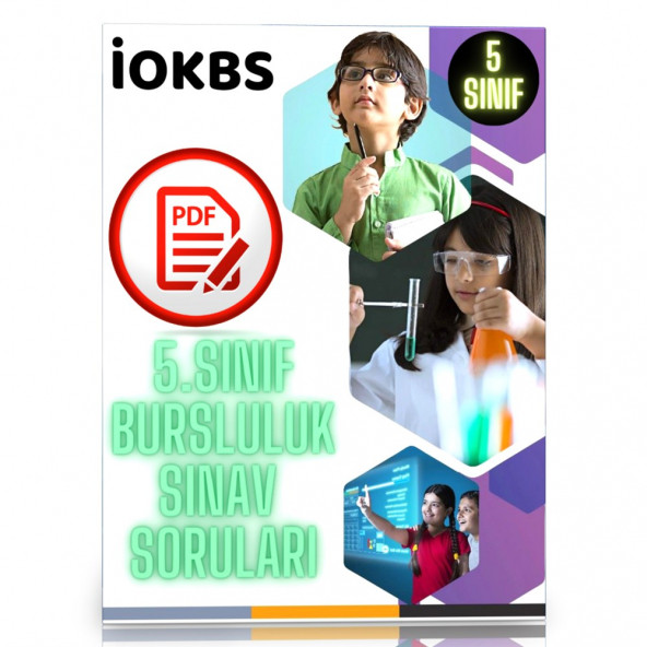 5. Sınıf Bursluluk Sınav Soruları (PDF Sorular Kitabı)