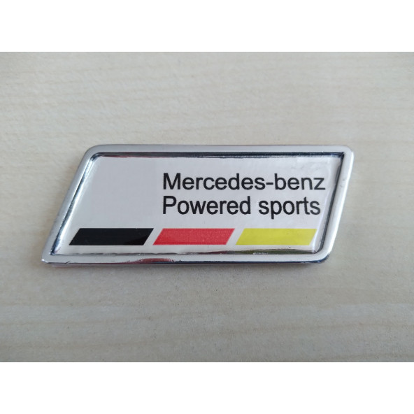 SPORT MERCEDES YAZISI - MERCEDES ÇAMURLUK LOGOSU - MERCEDES BAGAJ LOGOSU MERCEDES ARMASI