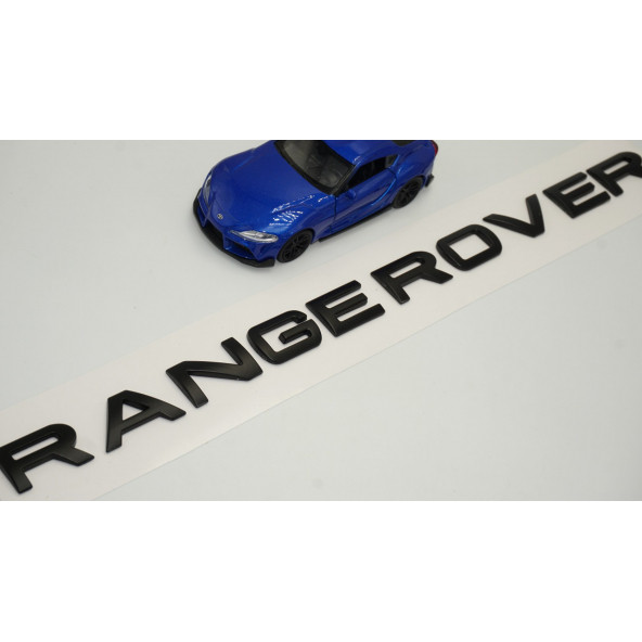 Range Rover Kaput Ve Bagaj Siyah Metal Yazı Orjinal Ürün - 2