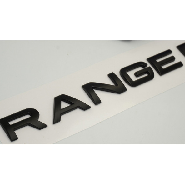 Range Rover Kaput Ve Bagaj Siyah Metal Yazı Orjinal Ürün - 3