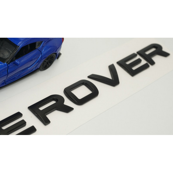 Range Rover Kaput Ve Bagaj Siyah Metal Yazı Orjinal Ürün - 4