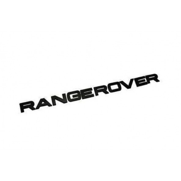 Range Rover Kaput Ve Bagaj Siyah Metal Yazı Orjinal Ürün - 6