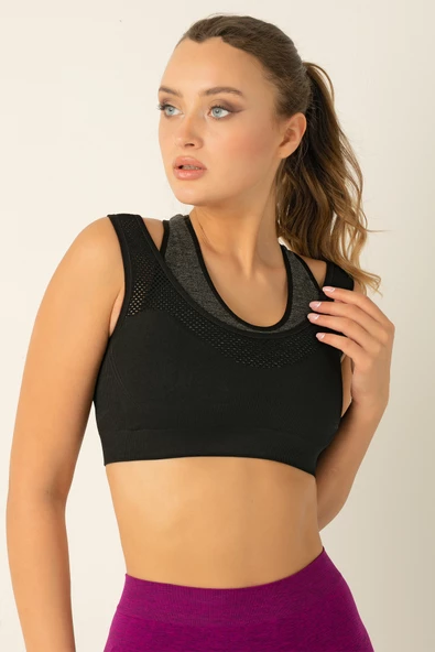 Miorre Seamless Melange Büstiyer - 2