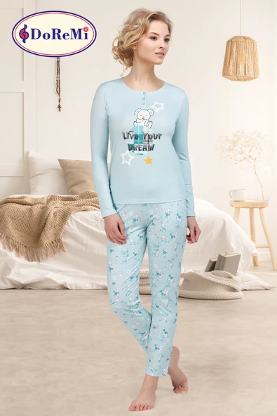 DoReMi Bayan Pijama Takımı - Resim 2