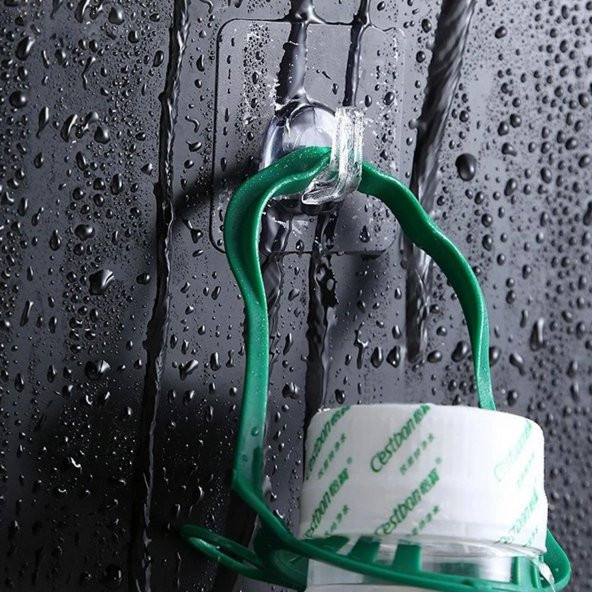 Kendinden Yapışkanlı Kapı Askılığı Duvar Banyo Mutfak Askısı - 2