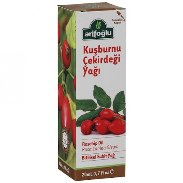 Arifoğlu Kuşburnu Çekirdeği Yağı 3 x 20 ML
