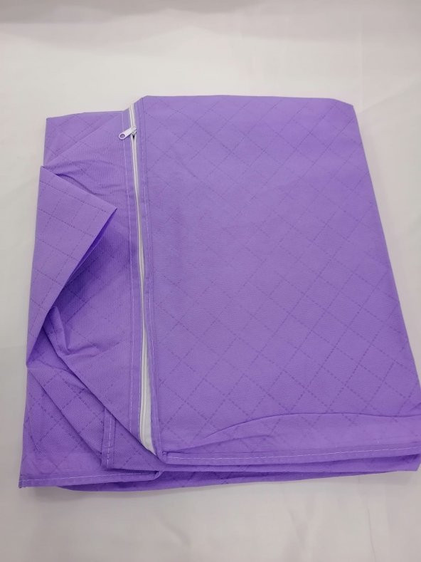 ÇEYİZLİK BÜYÜK BOY  YORGAN DÖŞEK HURCU LİLA 100 X 50 CM EBATİNDADİR - 3