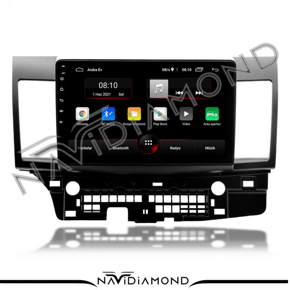 Mıtsubıshı Lancer 10 Inç Android Multimedia Teyp N11.515 - 12