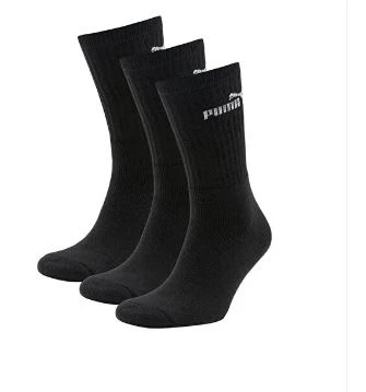 Puma 88329601 Puma Sport 3P 3Lü Çorap SİYAH - 1
