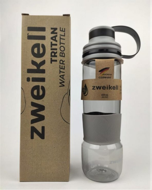 Zweikell Sport Black 650 Ml Siyah Tritan Suluk - 2
