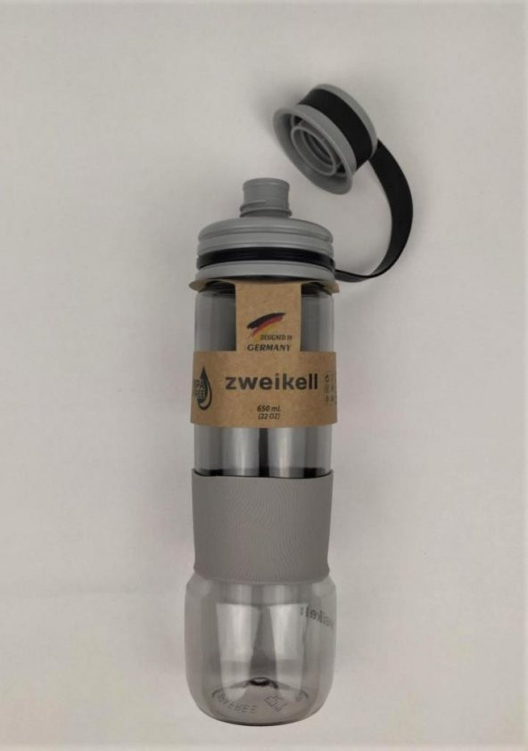 Zweikell Sport Black 650 Ml Siyah Tritan Suluk - 4