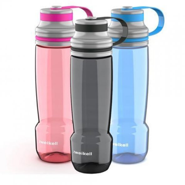 Zweikell Sport Black 650 Ml Siyah Tritan Suluk - 5