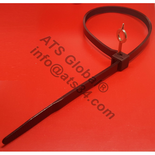 Anahtarlı Plastik Kelepçe 9/500 10 Adet - 4