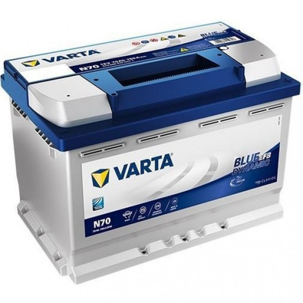 Varta 12V 70 Ah 760A Efb Start Stop Blue Dynamic N70 Akü ( Üretim Yılı: 2022 )
