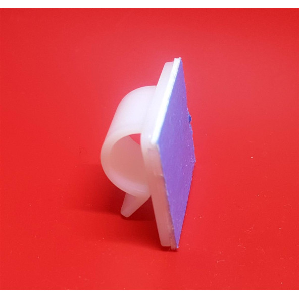 Yapışkanlı Kablo Klipsi Ykkl-25x25 - 1005 100 Adet - 3