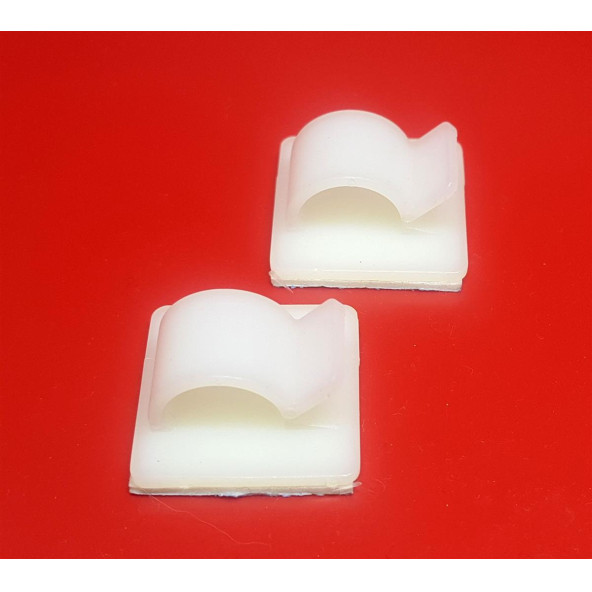Yapışkanlı Kablo Klipsi Ykkl-25x25 - 1005 100 Adet - 5