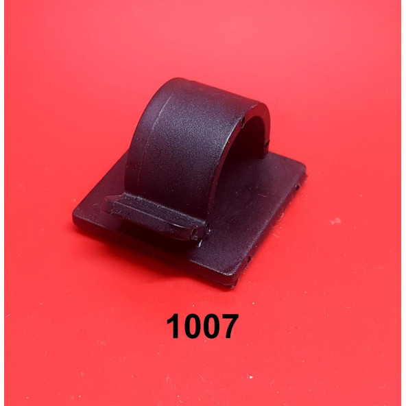 Yapışkanlı Kablo Klipsi Ykkl-25x25 - 1007 100 Adet