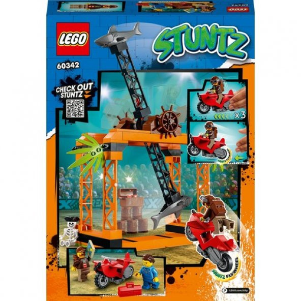 LEGO City 60342 The Shark Attack Stunt Challenge - Resim 4
