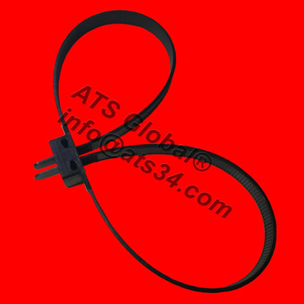 Anahtarlı Çift Kol Plastik Kelepçe 12-720 25 Adet - 3