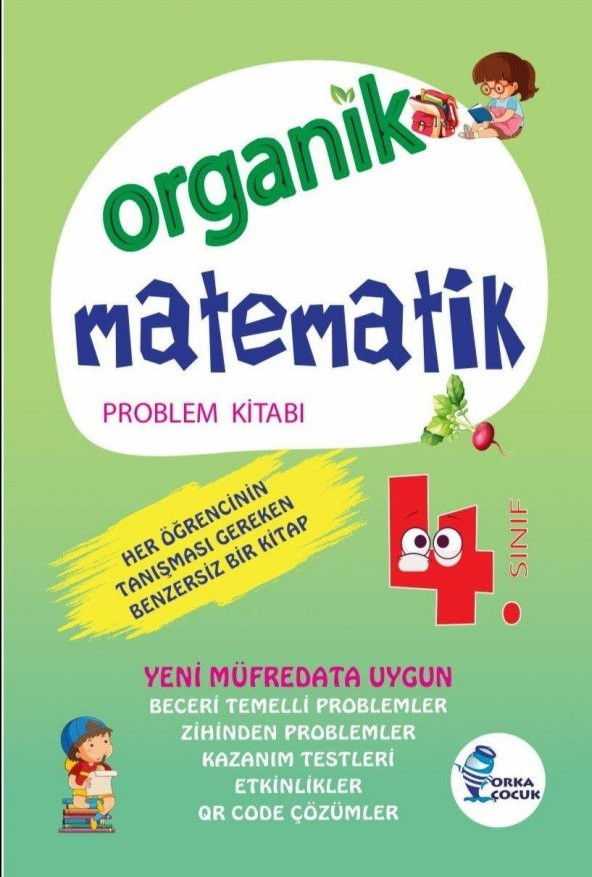 Bilge Bulut Yayınları İlkokul 4.Sınıf Organik Matematik Problem Kitabı