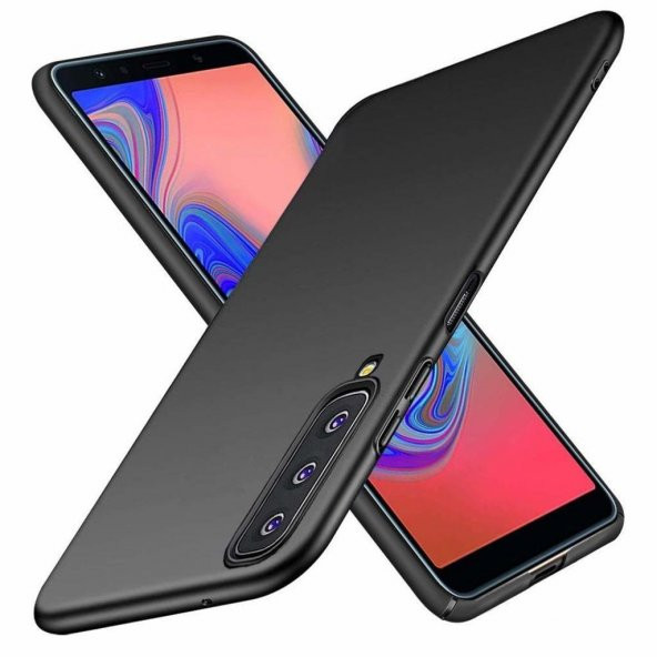 Samsung Galaxy A7 2018 Kılıf Zore Premier Kılıf Mat Silikon - 2