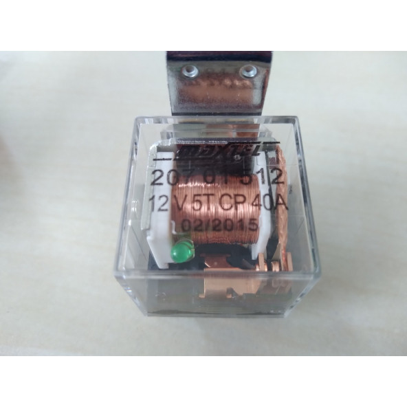 MAXTEL MİNİ ROLE 5 FİŞLİ (12V 40 AMPER) ŞEFFAF (BAĞLANTI APARATLI) - 3