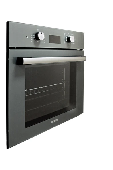 LUXELL B66-SGF3 OPALL GRİ ANKASTRE FIRIN - 4