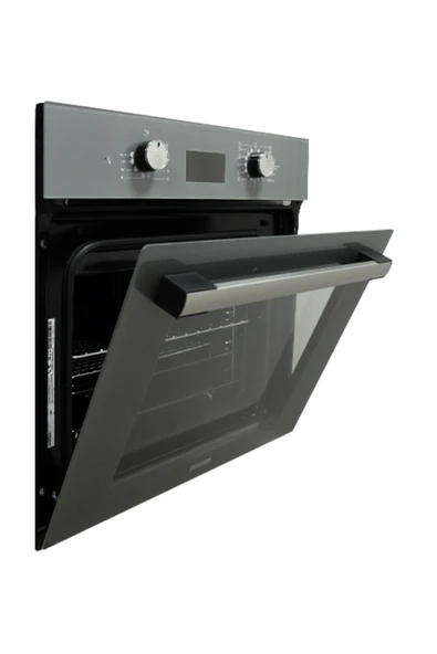 LUXELL B66-SGF3 OPALL GRİ ANKASTRE FIRIN - 5