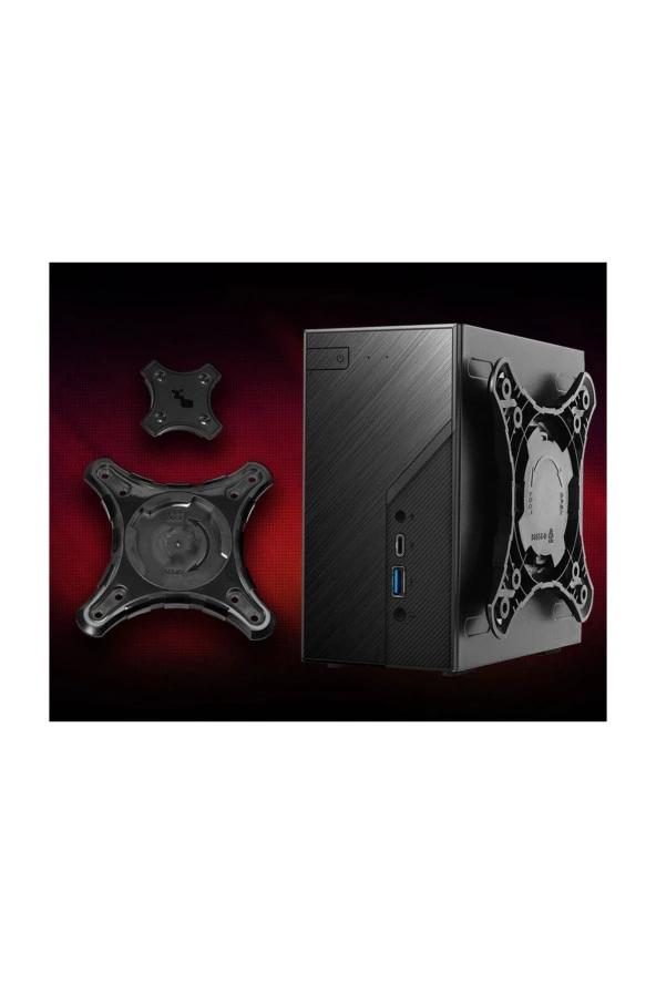 Deskmini X300 Için Monitör Arkası Vesa Bağlantı Aparatı (asr-dskmvesakıt)