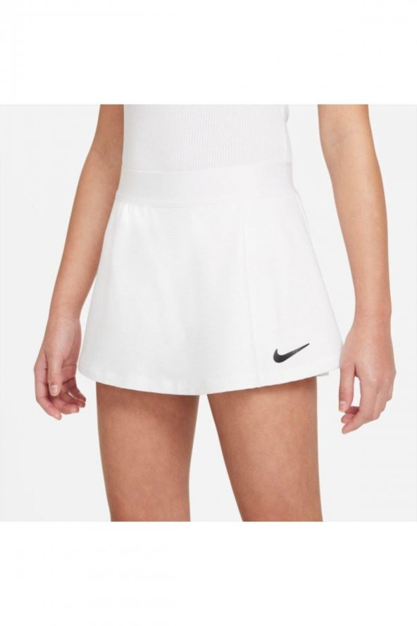 Nike CV7575-100 Court Victory Tennis Skirt Çocuk Tenis Eteği