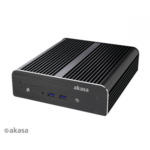 Akasa Newton S Fansız Pasif Soğutma NUC Kasa (Intel NUC5i5MYBE / NUC5i5MYHE / NUC5i3MYBE / NUC5i3MYHE Uyumlu)