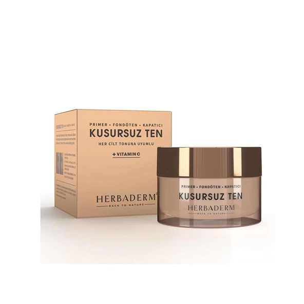 Herbaderm Kusursuz Ten Primer Fondöten Kapatıcı C Vitaminli 30ML - 4